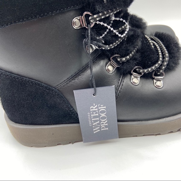 viki genuine sheepskin waterproof boot